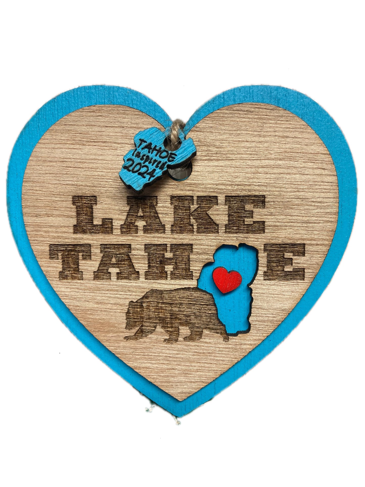 About A Boy Keepsake (Blue Bear Heart)