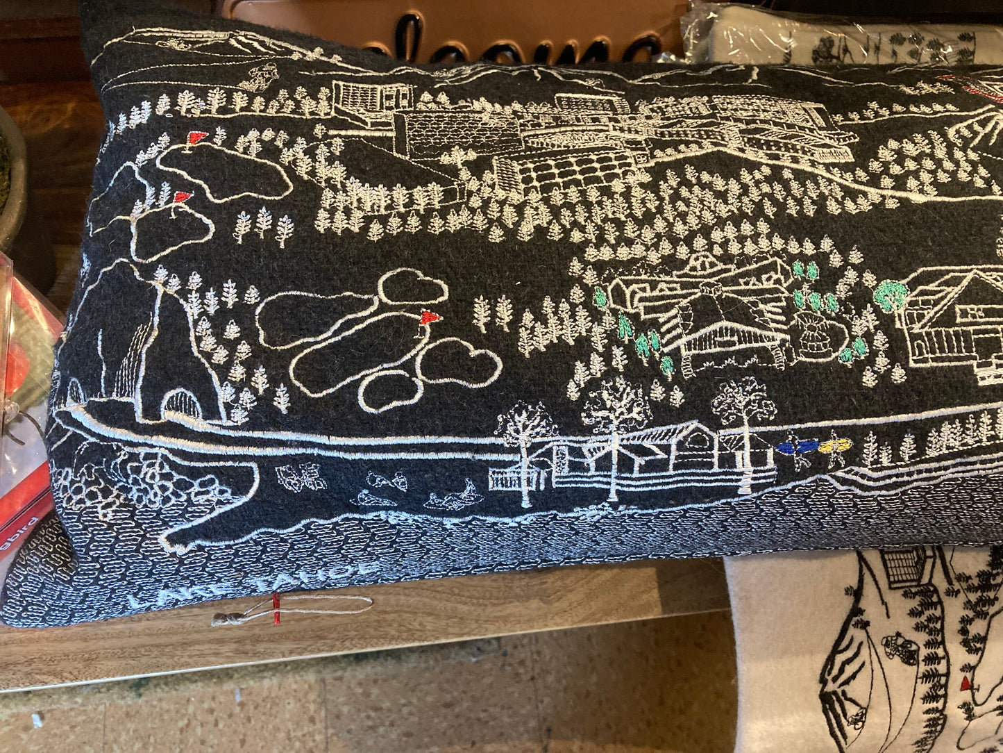 Custom Queen Size Lake Tahoe Pillow