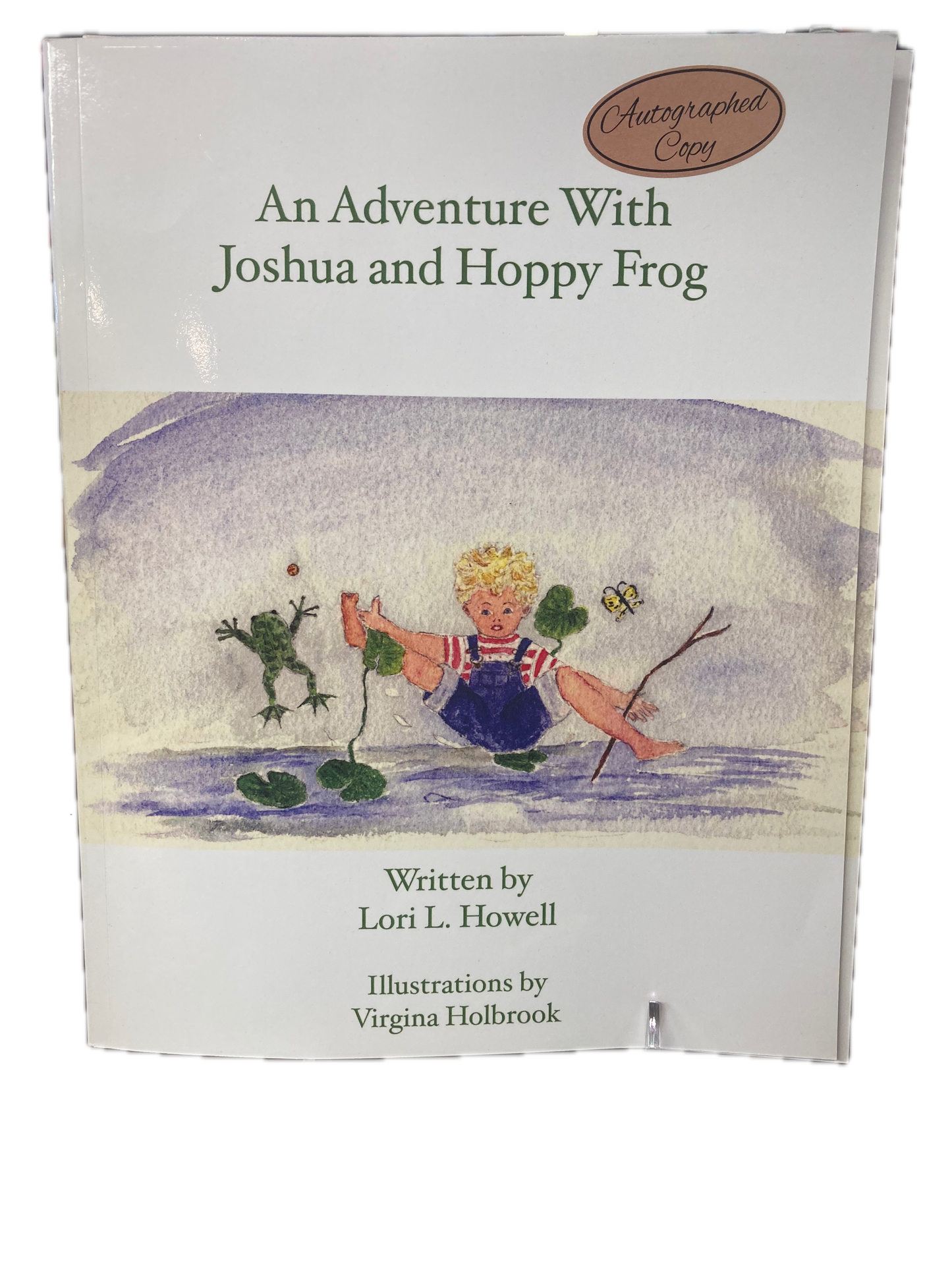 "An Adventure with Joshua and Hoppy Frog" Local Author Lori Howell