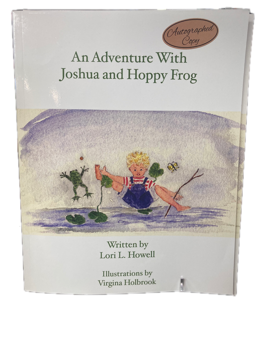 "An Adventure with Joshua and Hoppy Frog" Local Author Lori Howell