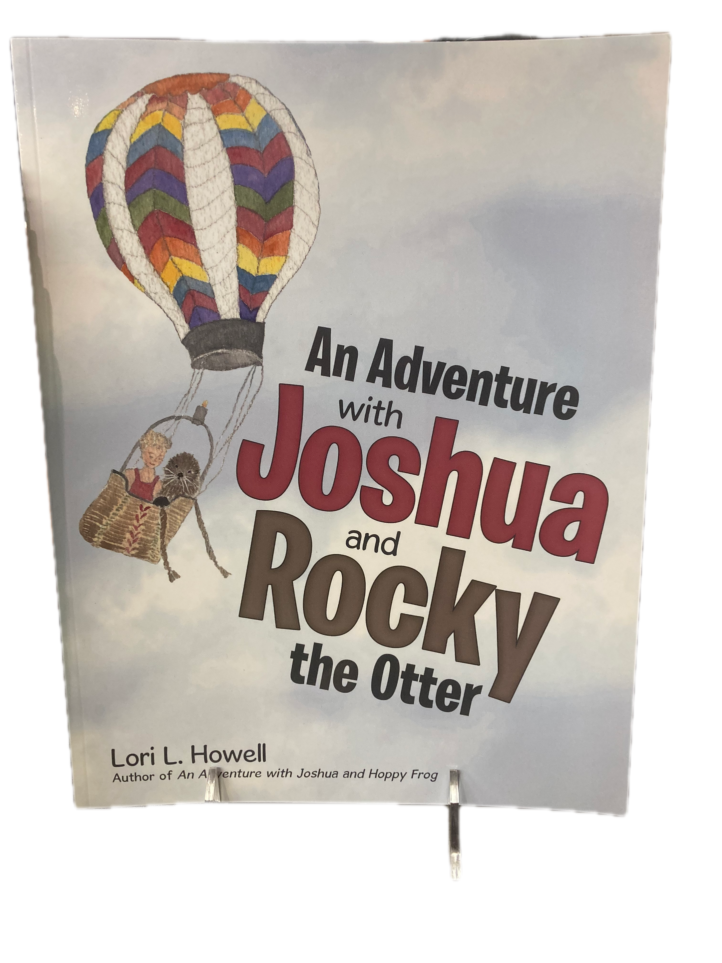 "An Adventure with Joshua and Rocky the Otter" Local Author Lori Howell