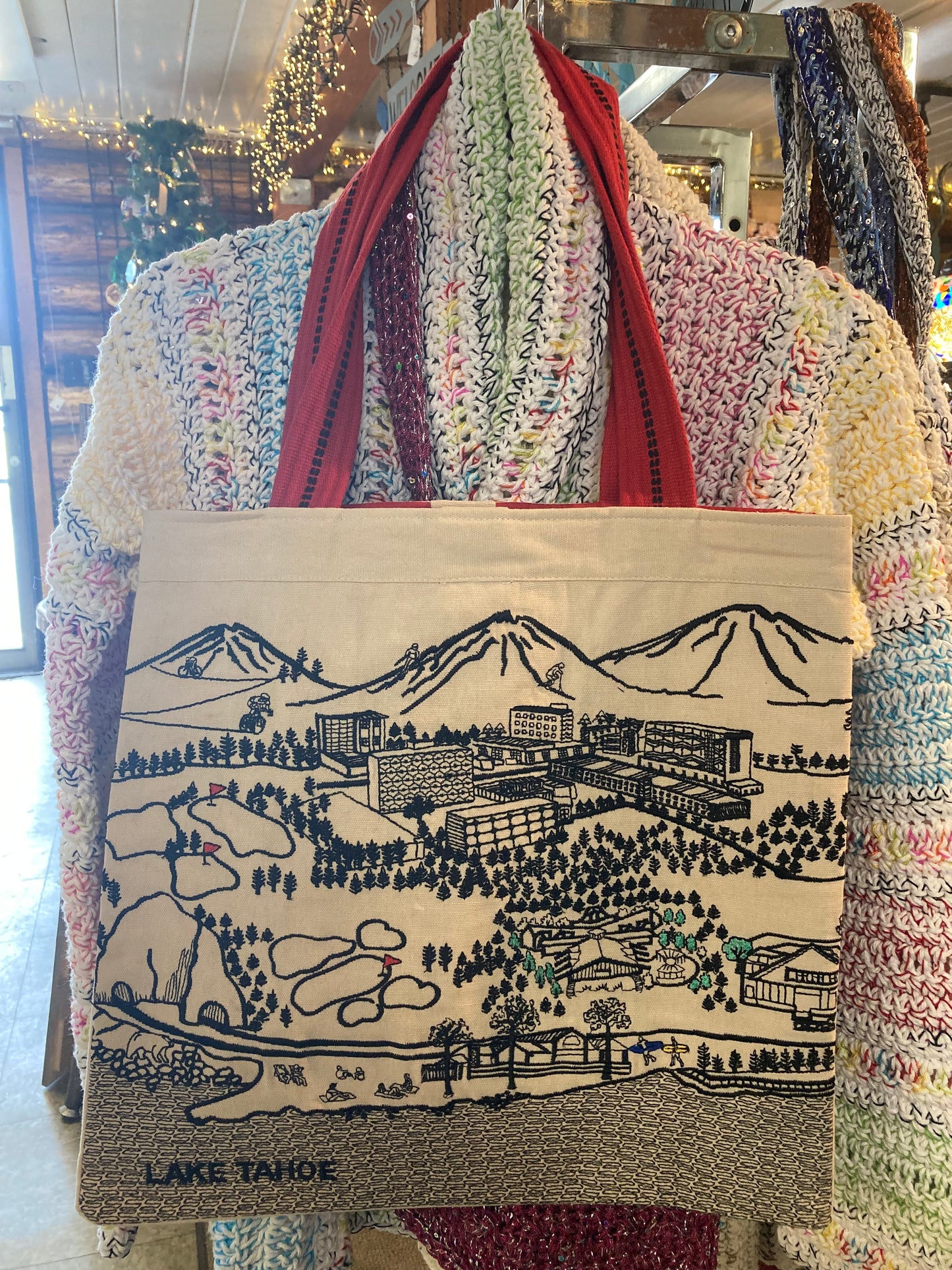 Custom South Lake Tahoe Tote Bag